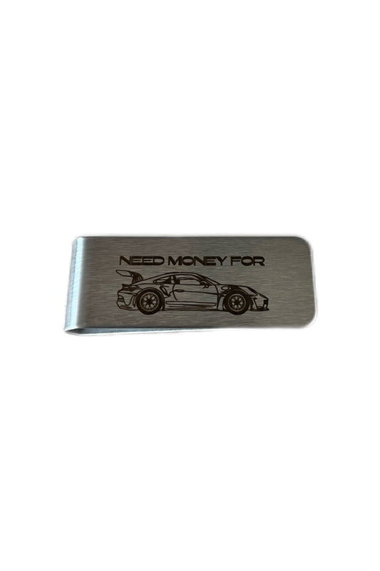 MONEY CLIP "NEED MONEY FOR CAR"